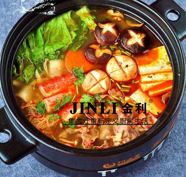 廚房小?沒關(guān)系！有金利集成灶